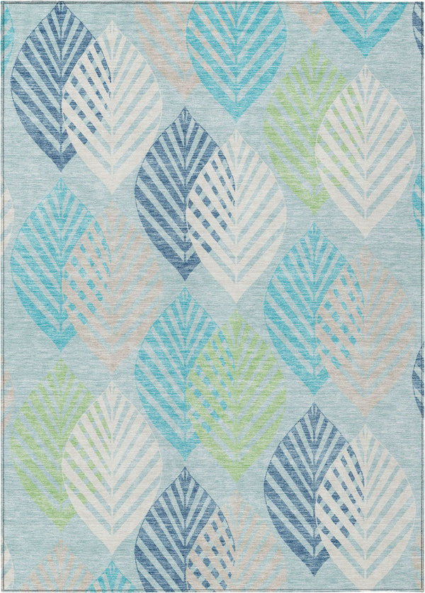 addison chantille acn744 teal rug