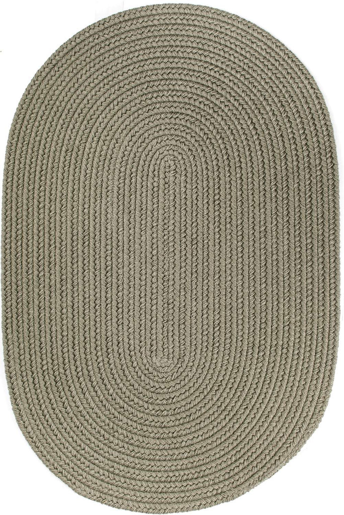 rhody solid poly s035 moss green rug