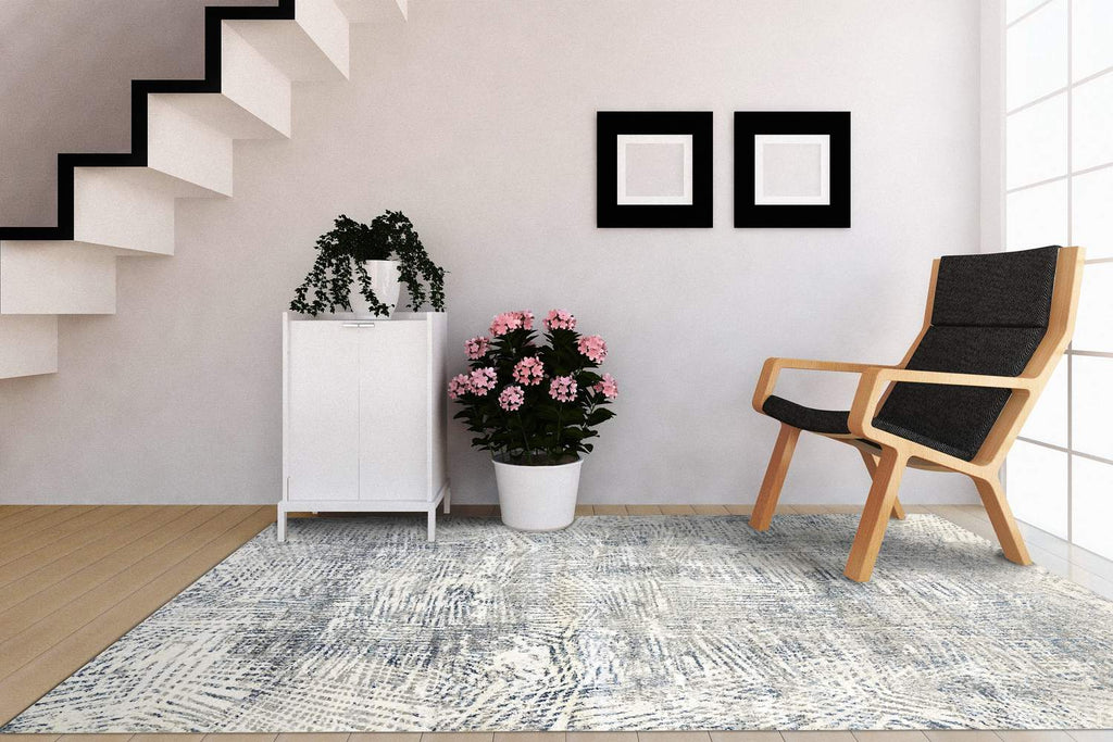 dynamic zen 8341 950 grey rug