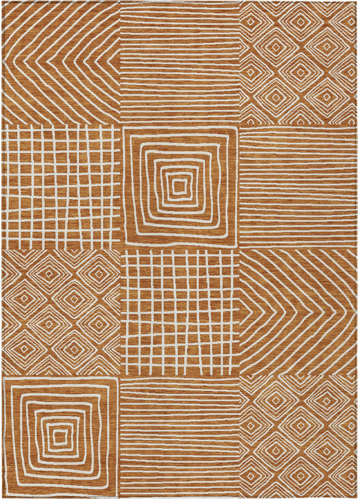 addison chantille acn1044 paprika rug