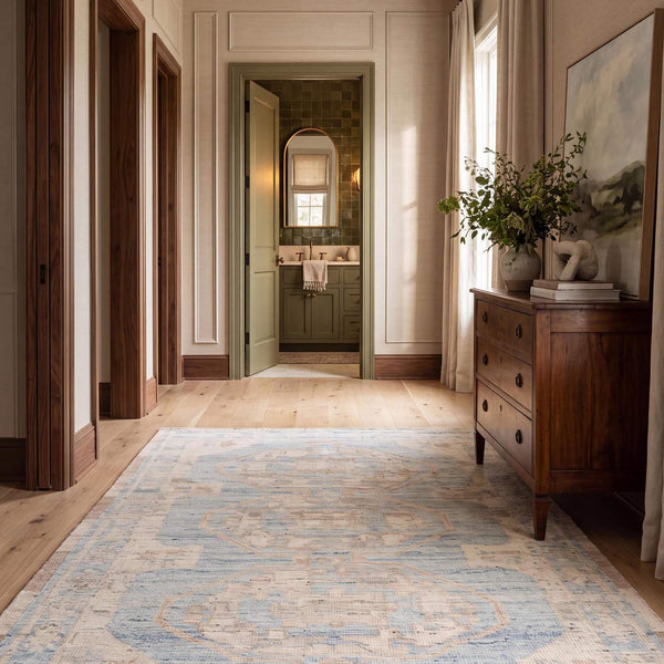 dash albert sarya da2544 blue hand knotted wool rug