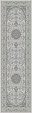 dynamic rugs ancient garden 57119 9666 soft gray rug