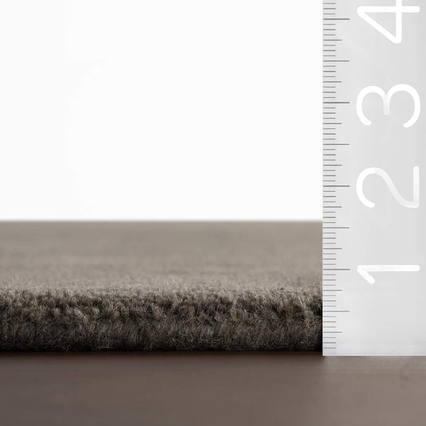 dash albert gania da2532 grey loom knotted wool rug