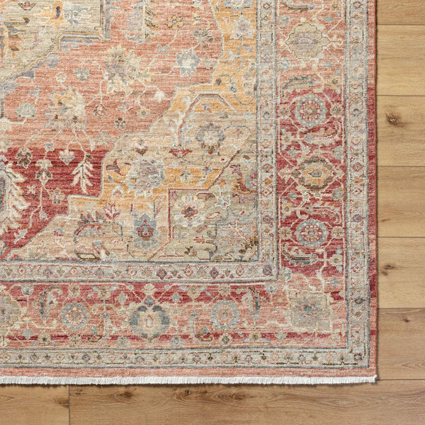 surya khorasan kho 2301 crimson rug