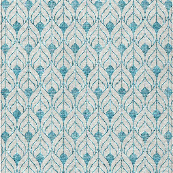 addison chantille acn927 teal rug