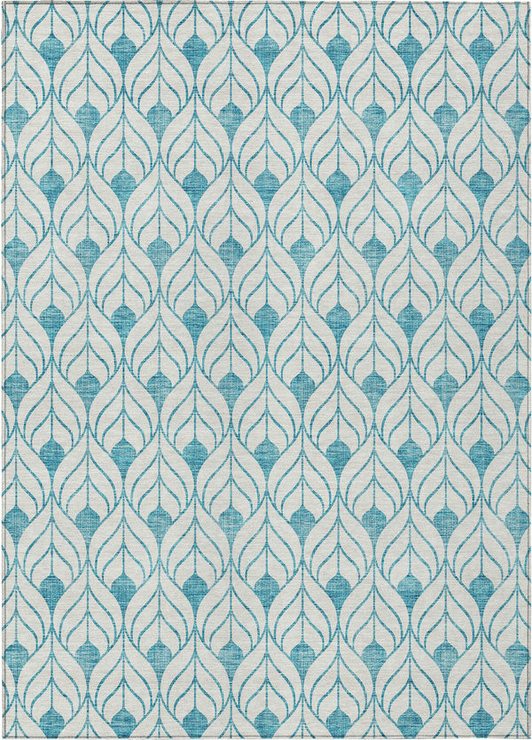 addison chantille acn927 teal rug