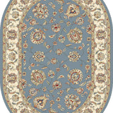dynamic rugs ancient garden 57365 5464 light blue rug