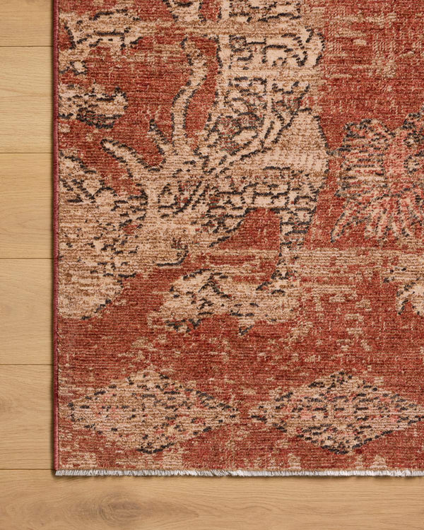 loloi rugs winchester wnc 09 brick beige rug