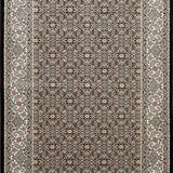 dynamic rugs ancient garden 57011 3263 black rug
