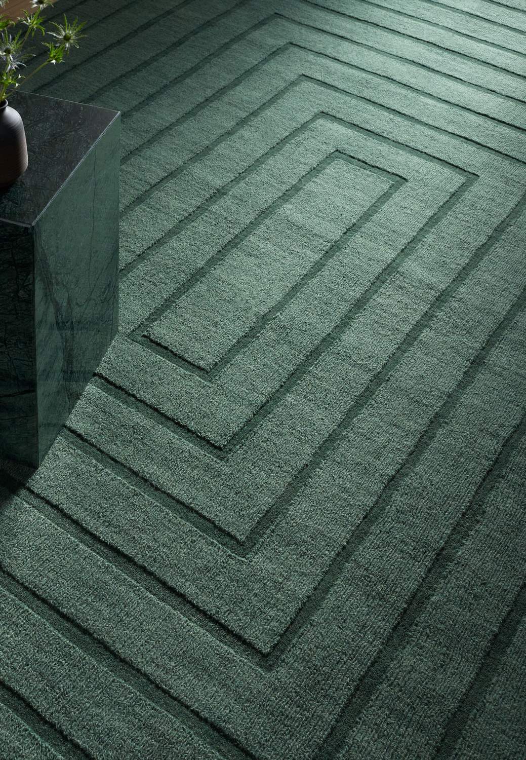 surya ellington jwel 2300 forest green rug