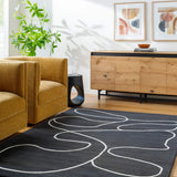 surya jason wu jsw 1008 black rug