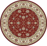 dynamic rugs ancient garden 57120 1464 red rug