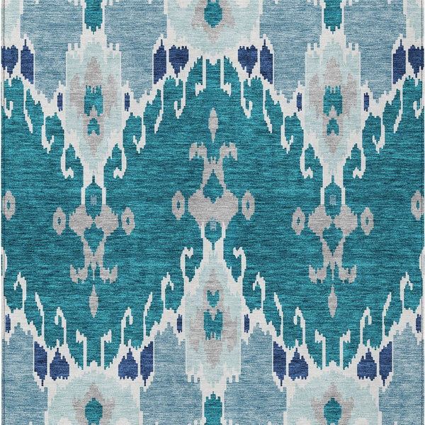 addison chantille acn748 teal rug