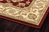 dynamic rugs legacy 58020 330 red rug