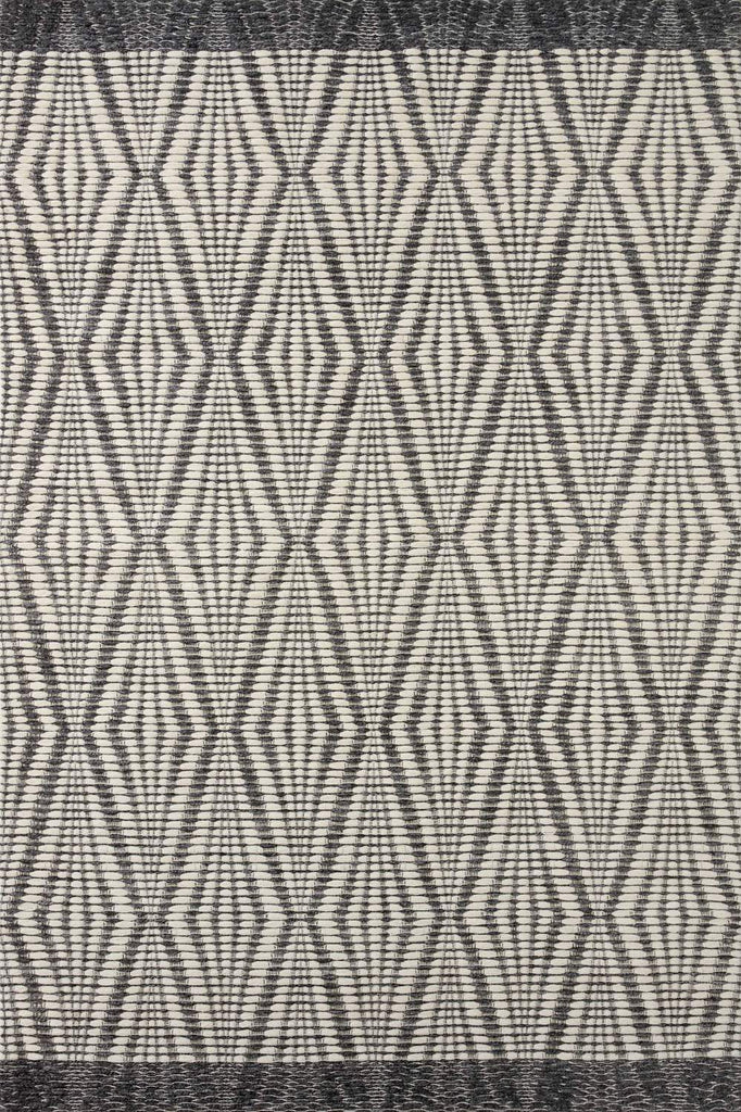 loloi rugs kenzie knz 01 ivory charcoal rug