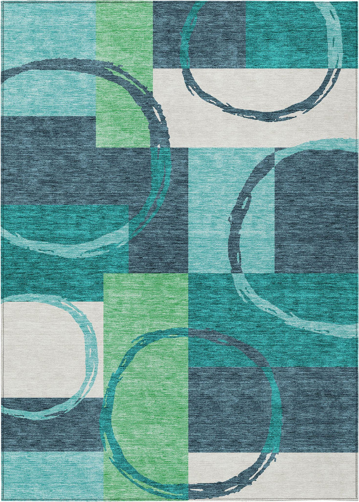 addison chantille acn943 teal rug