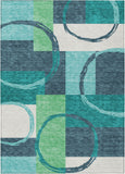 addison chantille acn943 teal rug