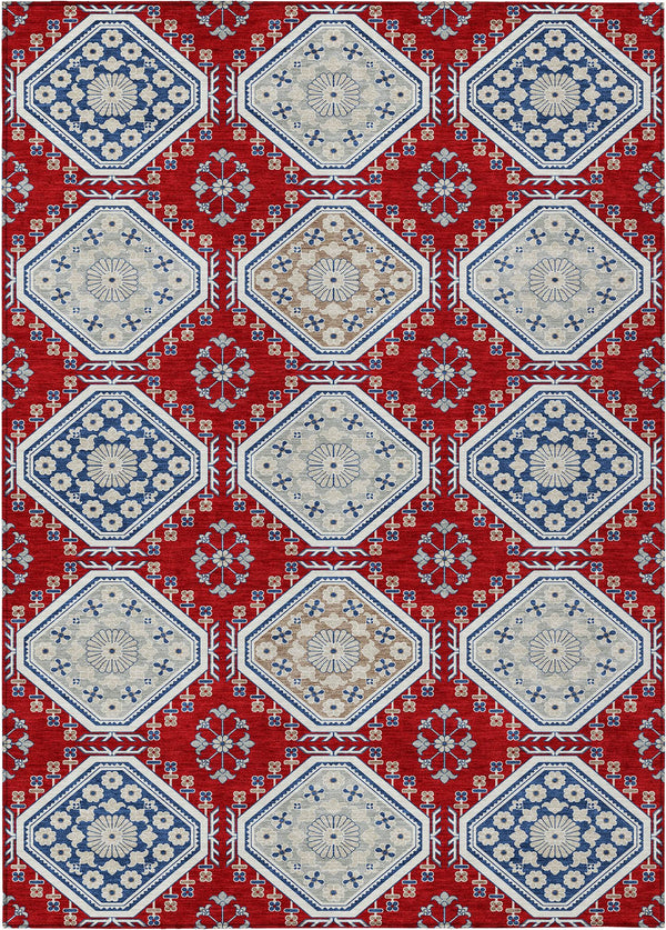 addison chantille acn1448 red rug
