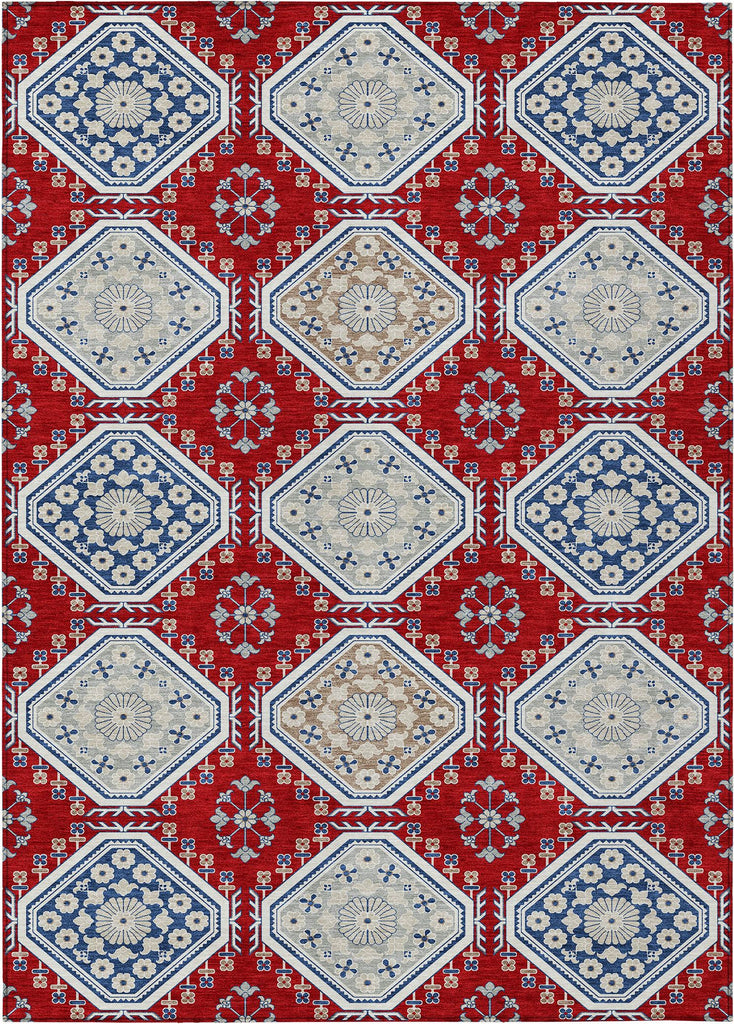 addison chantille acn1448 red rug