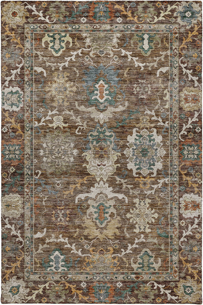 dalyn silk road sr8 chocolate rug