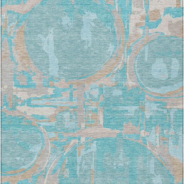 addison chantille acn855 teal rug