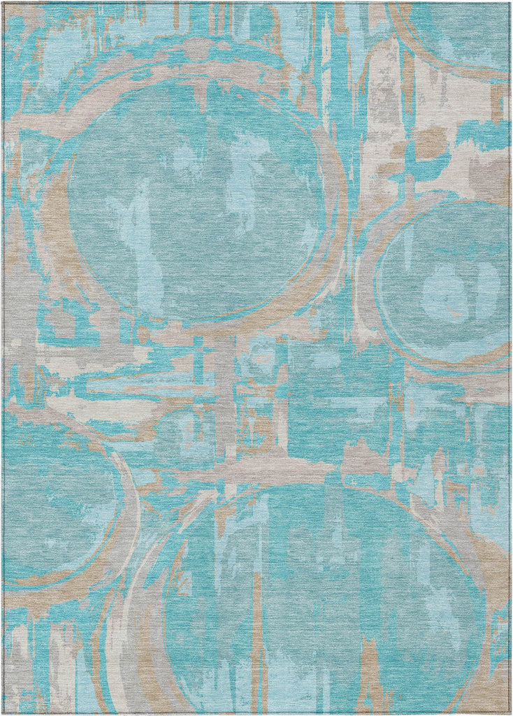 addison chantille acn855 teal rug