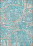 addison chantille acn855 teal rug