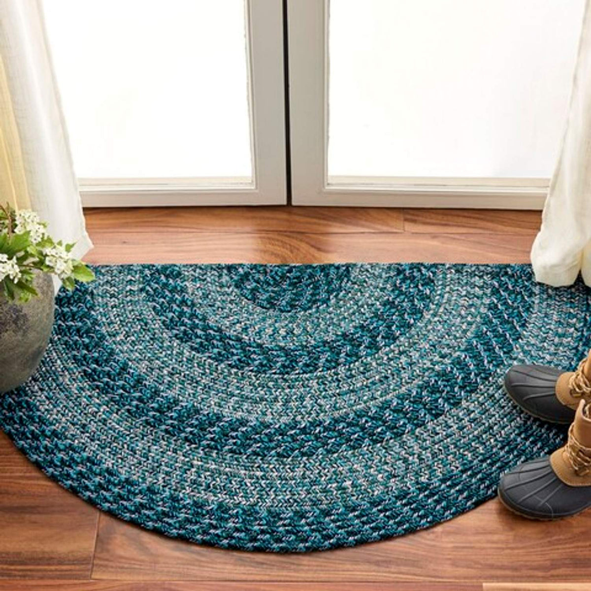 safavieh clearance braided bra265n blue rug