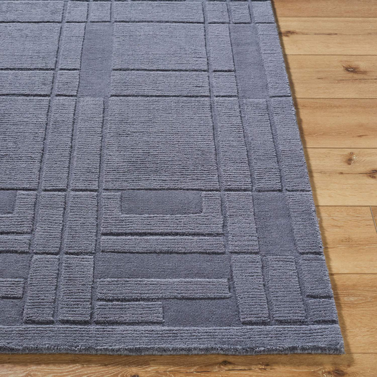 surya luxuries flw 2302 slate gray rug