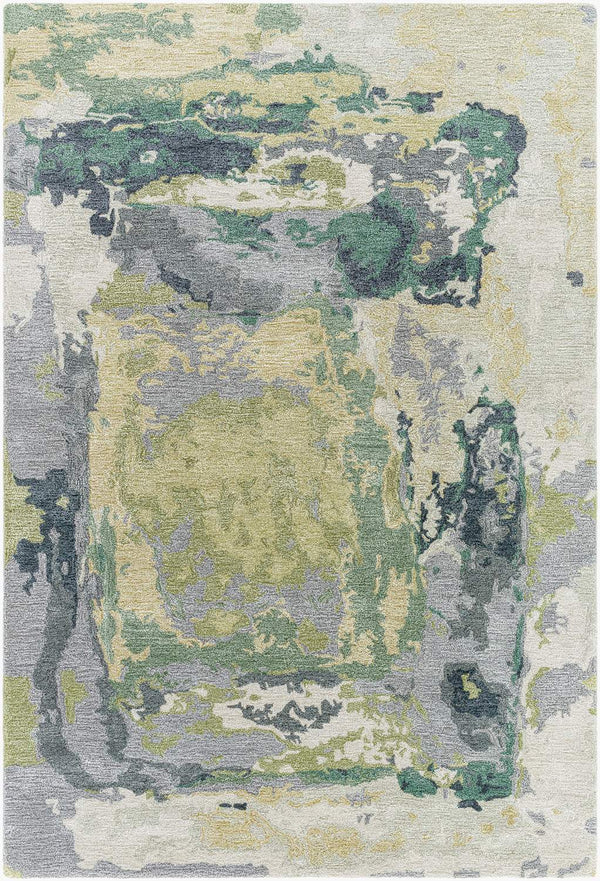 surya kavita kvt 2325 moss green rug