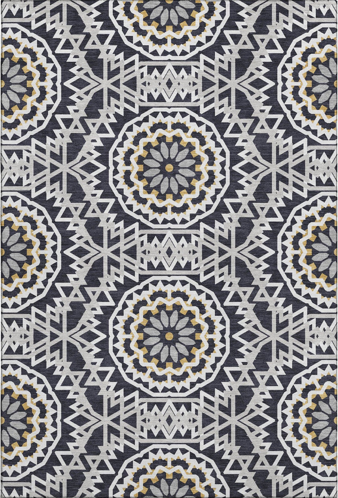 addison mayfield amf619 black rug