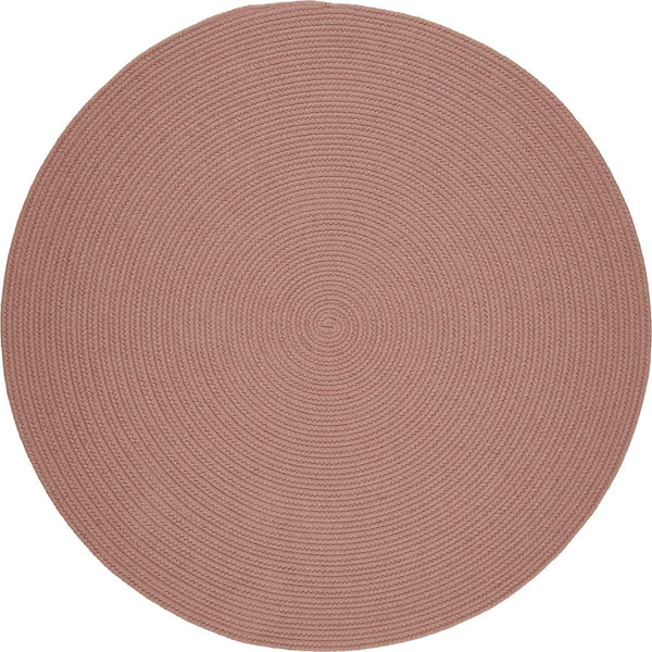 rhody solid wool s106 old rose rug
