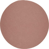 rhody solid wool s106 old rose rug