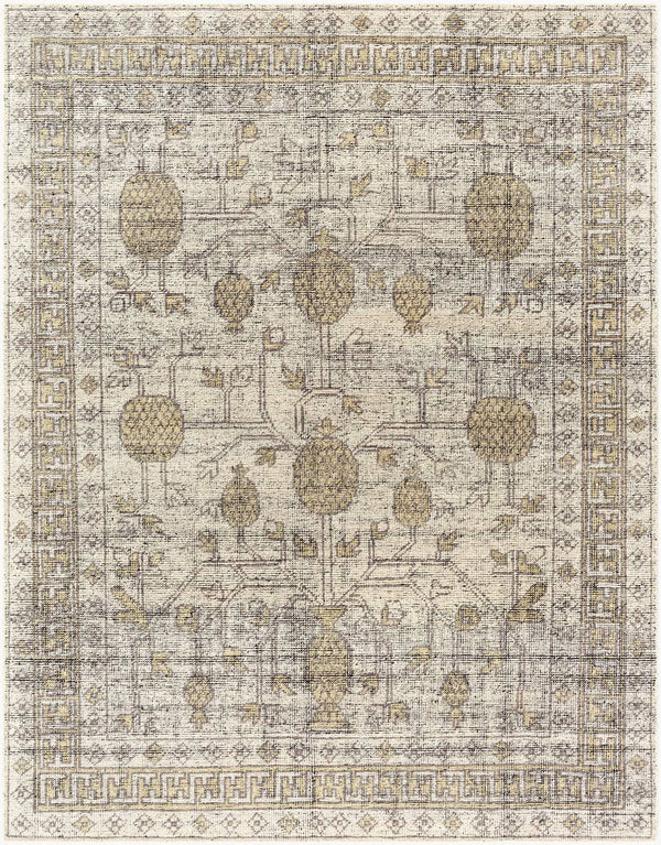 surya tulu tlu 2301 pewter rug