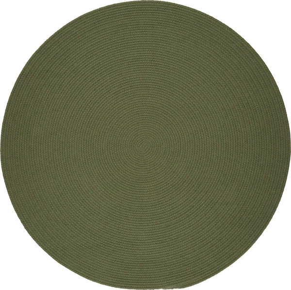 rhody solid poly s017 olive rug