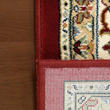 dynamic rugs ancient garden 57011 1414 red rug