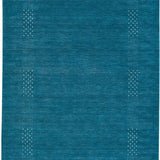 capel simply gabbeh 3495 turquoise rug