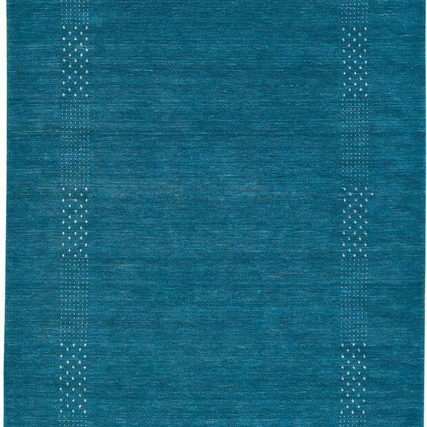 capel simply gabbeh 3495 turquoise rug