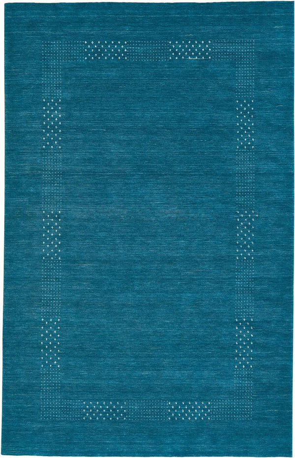 capel simply gabbeh 3495 turquoise rug