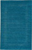 capel simply gabbeh 3495 turquoise rug