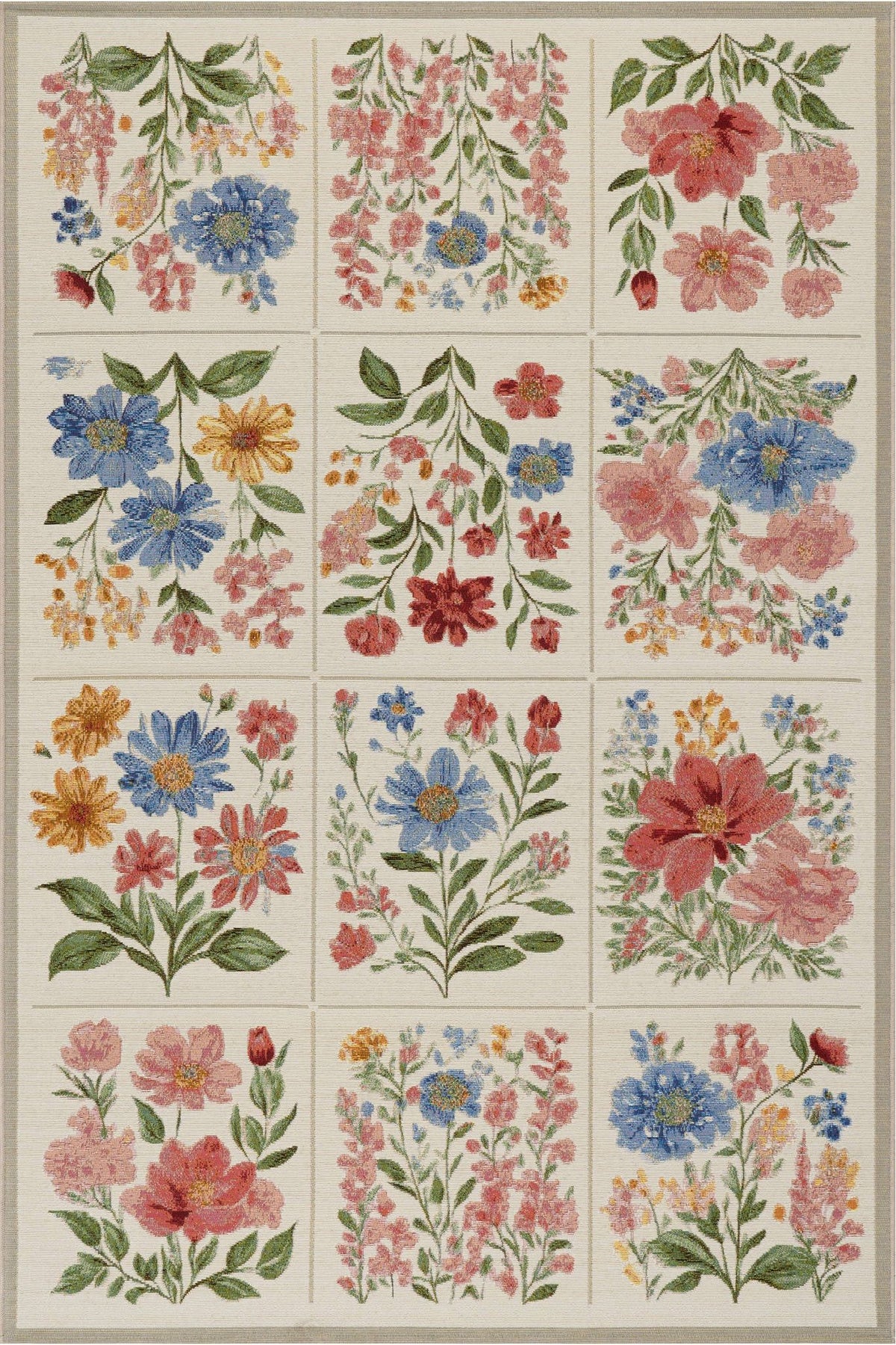 dash albert capri da2443 multicolor woven flatwoven polypropylene rug