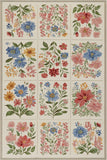 dash albert capri da2443 multicolor woven flatwoven polypropylene rug