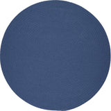 rhody solid poly s028 marina blue rug