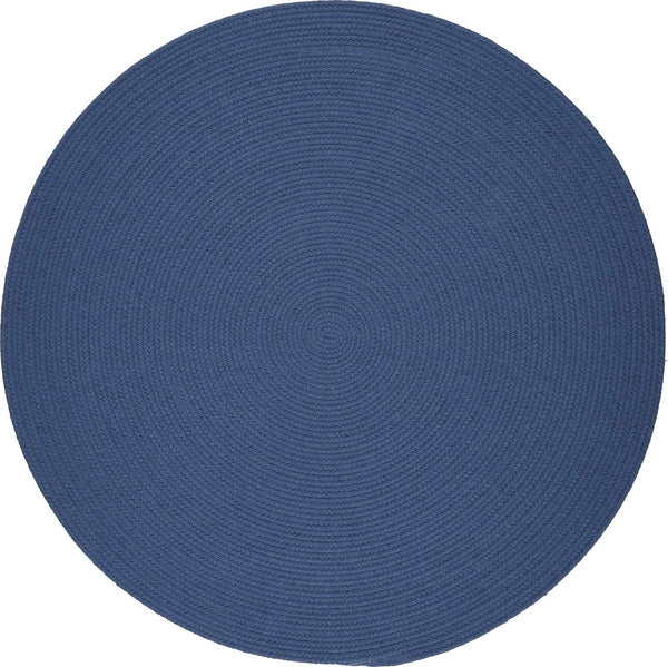 rhody solid poly s028 marina blue rug