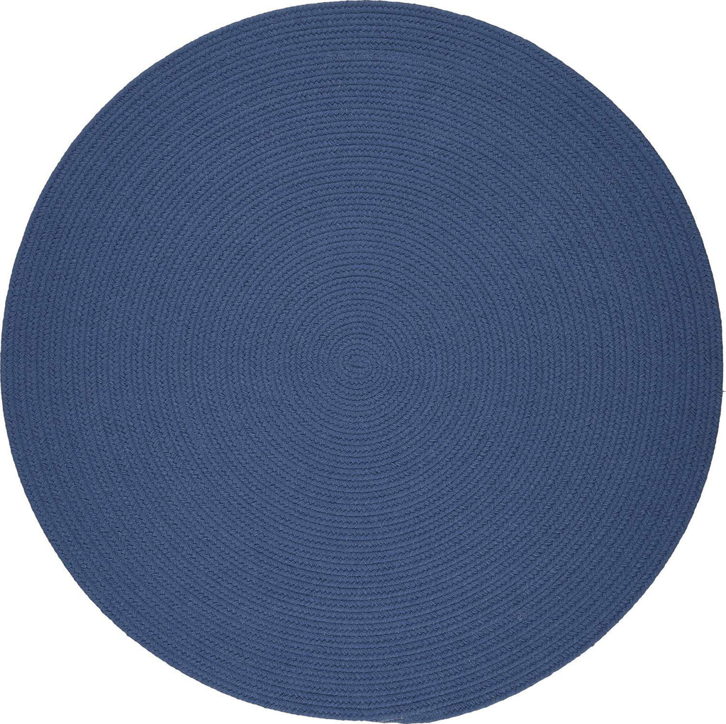 rhody solid poly s028 marina blue rug