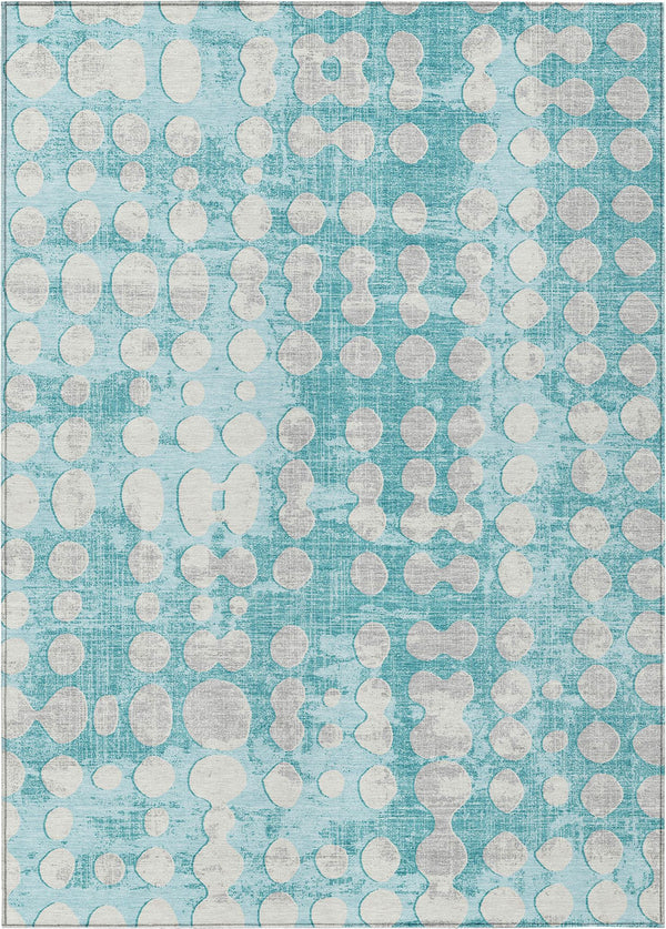 addison chantille acn869 teal rug