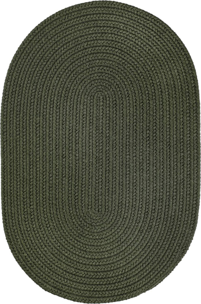 rhody solid poly s029 dark sage rug