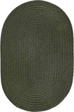 rhody solid poly s029 dark sage rug