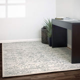 dynamic rugs ancient garden 57136 9696 silver rug