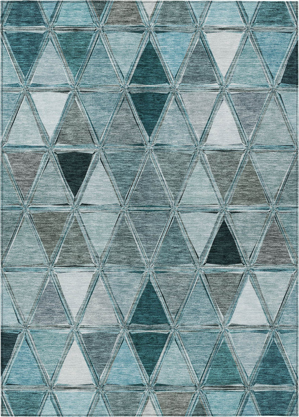 addison chantille acn722 teal rug